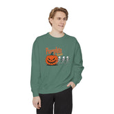 Pumpkin Skeleton Sweatshirt, Cozy Fall Apparel, Halloween Gift, Unisex Sweatshirt, Autumn Fashion Printify