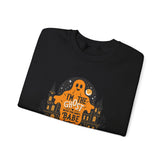 Unisex Halloween Ghost Sweatshirt - Spooky Vibes, Cozy Apparel, Perfect for Fall, Ghost Lover Gift, Halloween Celebration Printify