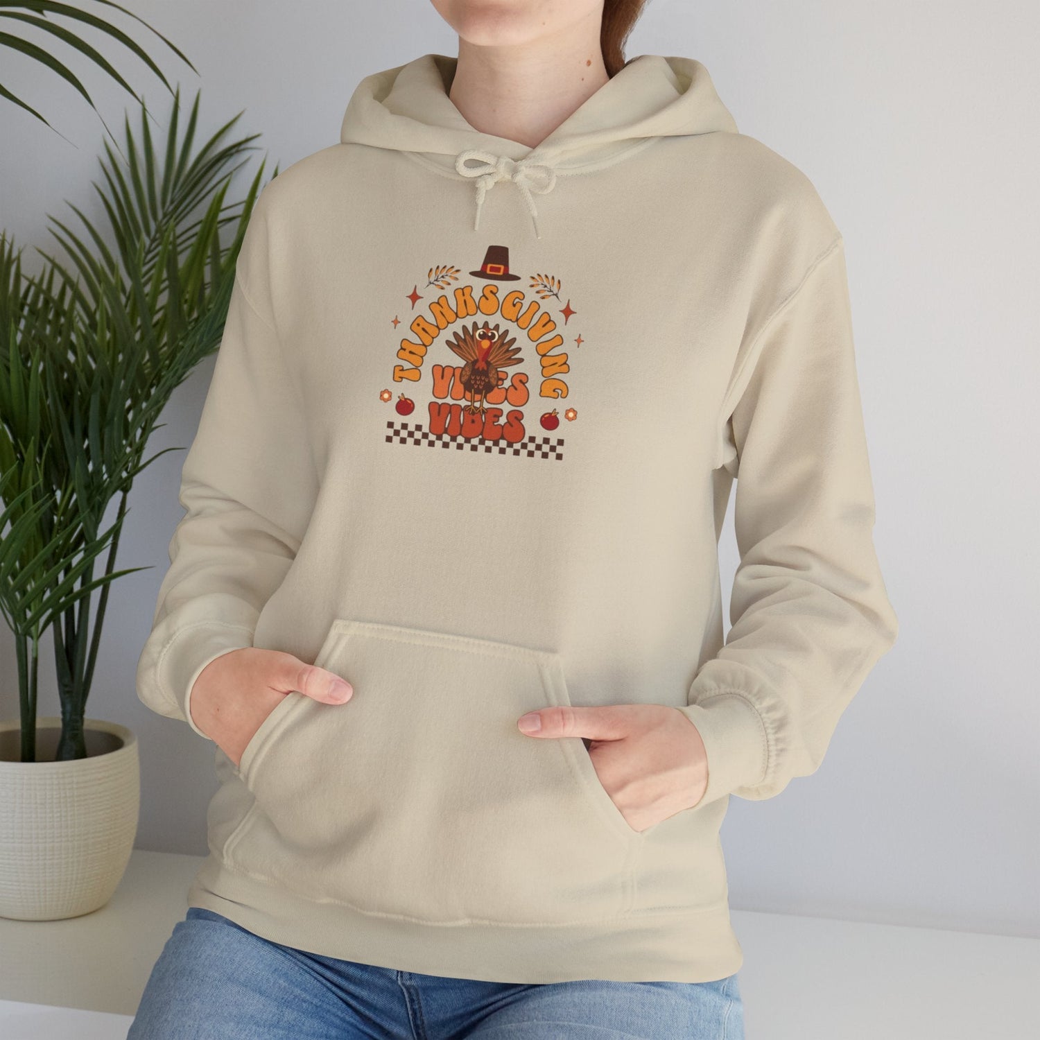 Autumn Vibes Unisex Hoodie with Cozy Design, Perfect for Fall, Sweatshirt, Ideal for Thanksgiving, Gift, Casual Wear Printify