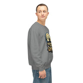 Unisex Lightweight Crewneck Sweatshirt - Nightmare Before Coffee Printify