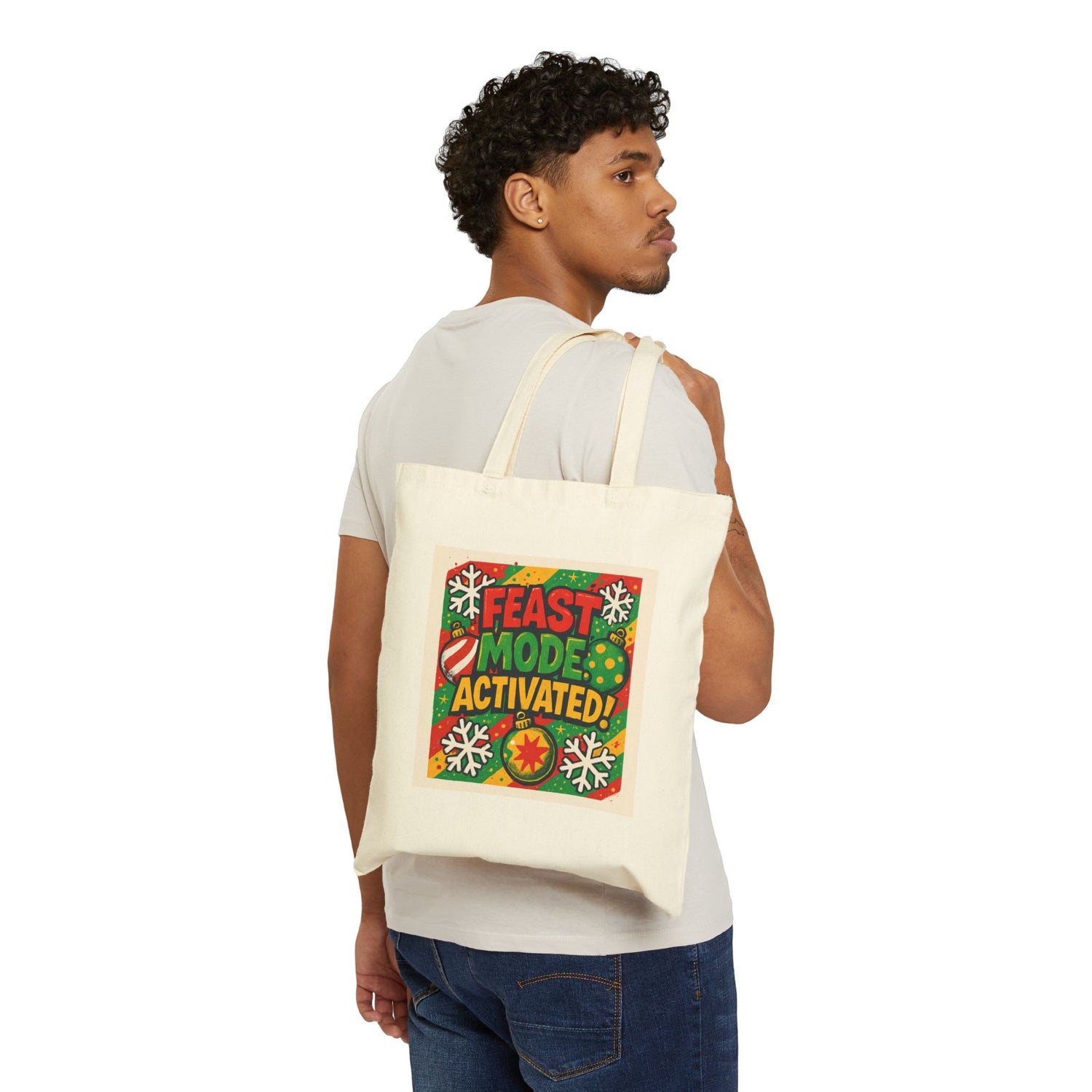 Cotton Canvas Reusable Tote Bag