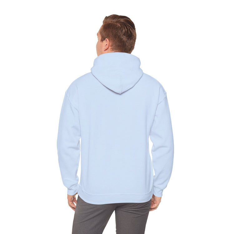 Halloween Witch and Cat Hoodie, Cozy Fall Sweatshirt, Scary Night Apparel, Unisex Ghostly Sweatshirt, Cute Halloween Gift Printify