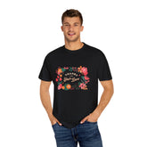 Floral Thank You T-Shirt, Comfortable Gift Tee, Unisex Floral Tee, Casual Style Shirt, Appreciation Day Gift, Everyday Wear Printify