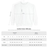 Charming Halloween Sweatshirt, Cozy Witch Design, Unisex Garment-Dyed Hoodie, Fall Fashion, Spooky Season Wear, Trick or Treat Gift Printify