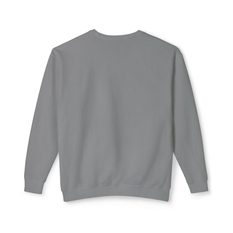 Unisex Lightweight Crewneck Sweatshirt - Nightmare Before Coffee Printify