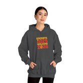 New Year Celebration Hoodie Goodbye 2025 Welcome 2026 Sweatshirt Cozy Gift Friends Unisex Pullover Trendy Winter Fashion Heavy Blend Hooded Printify