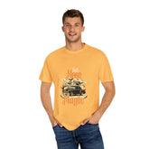 Moon Magic Unisex Garment-Dyed T-shirt, Vintage Car Tee, Astrology Gift, Casual Wear, Moon Lover Apparel, Unisex Soft T-shirt Printify