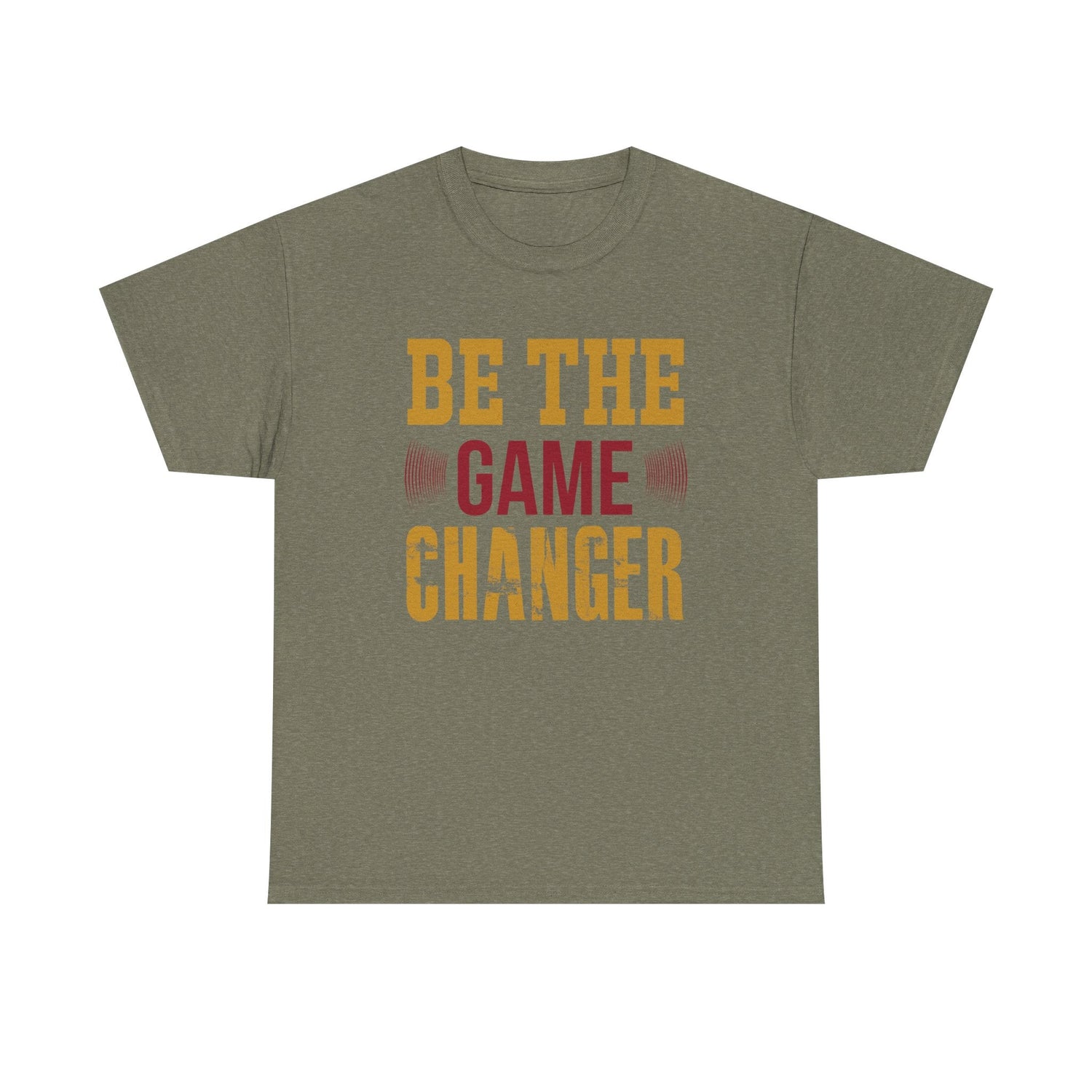 Unisex Oversized Tee: Be the Game Changer Shirt, Motivational Gift, Casual Wear, Workout Attire, Unisex Cotton Top Printify