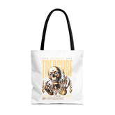 Treasure Hunting Tote Bag, Skull Design, Fun Beach Bag, Unique Gift for Adventurers, Perfect for Everyday Use Printify