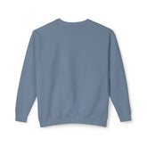 Unisex Lightweight Crewneck Sweatshirt - Nightmare Before Coffee Printify