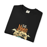 Moon Magic Unisex Garment-Dyed T-shirt, Vintage Car Tee, Astrology Gift, Casual Wear, Moon Lover Apparel, Unisex Soft T-shirt Printify