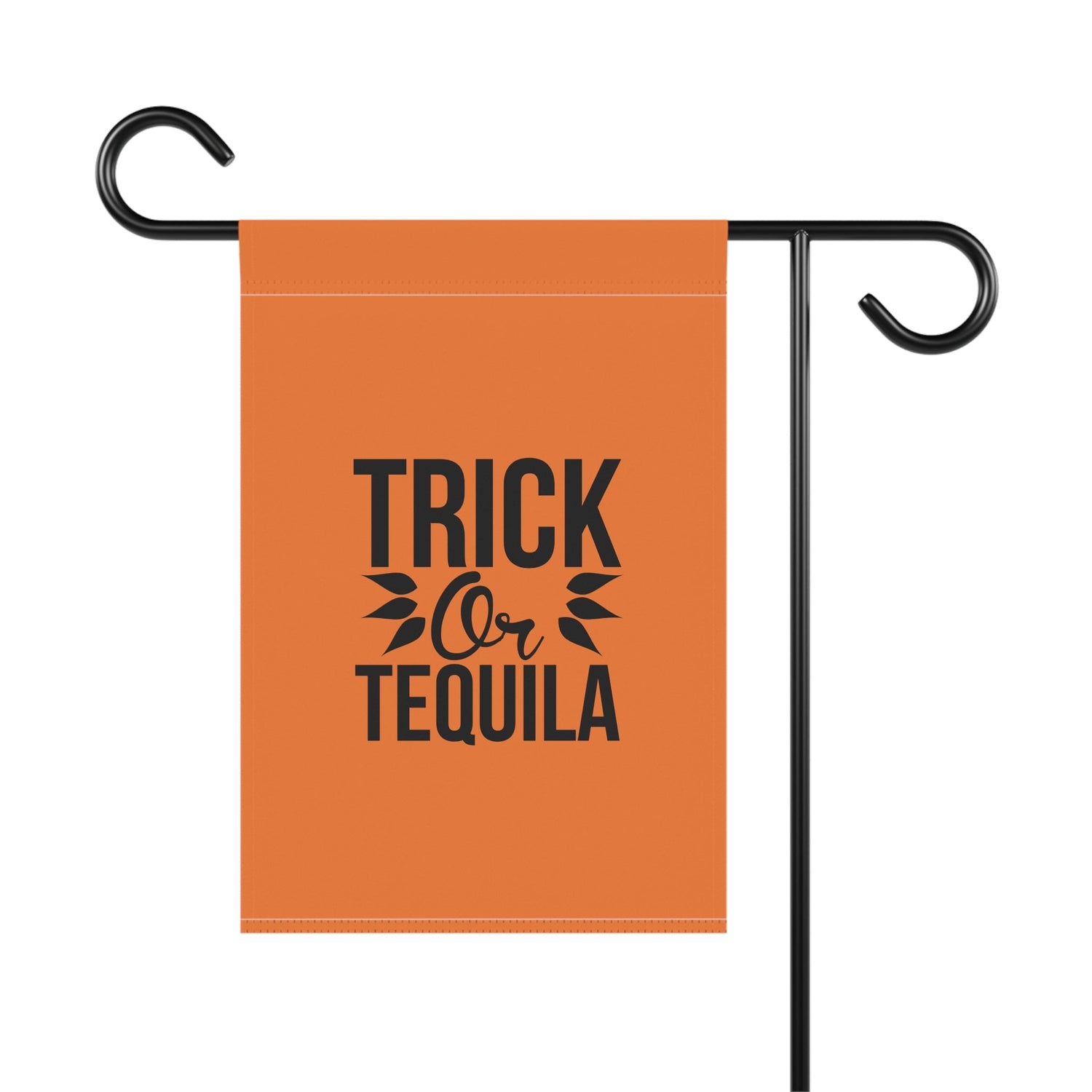 Halloween Garden Banner, Trick or Tequila Sign for Outdoor Decor, Fall Home Decoration, Seasonal Yard Flag, Halloween Party Decor Printify