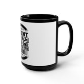 Fishing Enthusiast Mug - Be Patient and Calm Motto, Gift for Anglers, Coffee Lovers, Fishing Decor, Outdoor Fun, Camping Essentials Printify