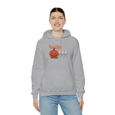 Halloween Pumpkin Sweatshirt, Spooky Fall Apparel, Cozy Hoodie, Unisex Halloween Clothing, Perfect Gift for Halloween Printify