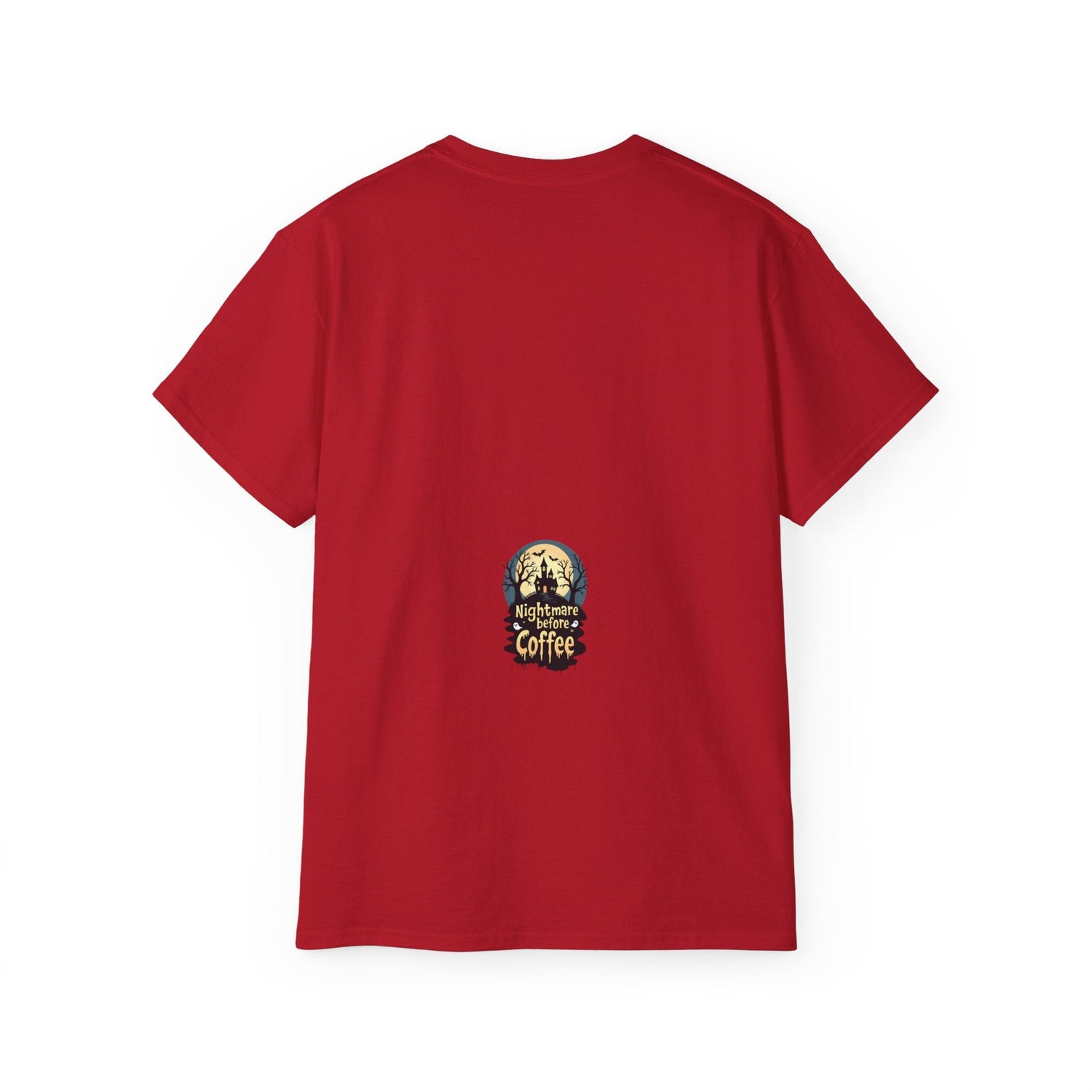 Nightmare Before Coffee Tee, Halloween T-Shirt, Coffee Lover Gift, Spooky Shirt, Unisex Graphic Tee, Autumn Apparel Printify