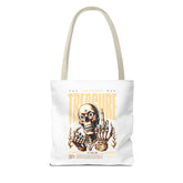 Treasure Hunting Tote Bag, Skull Design, Fun Beach Bag, Unique Gift for Adventurers, Perfect for Everyday Use Printify