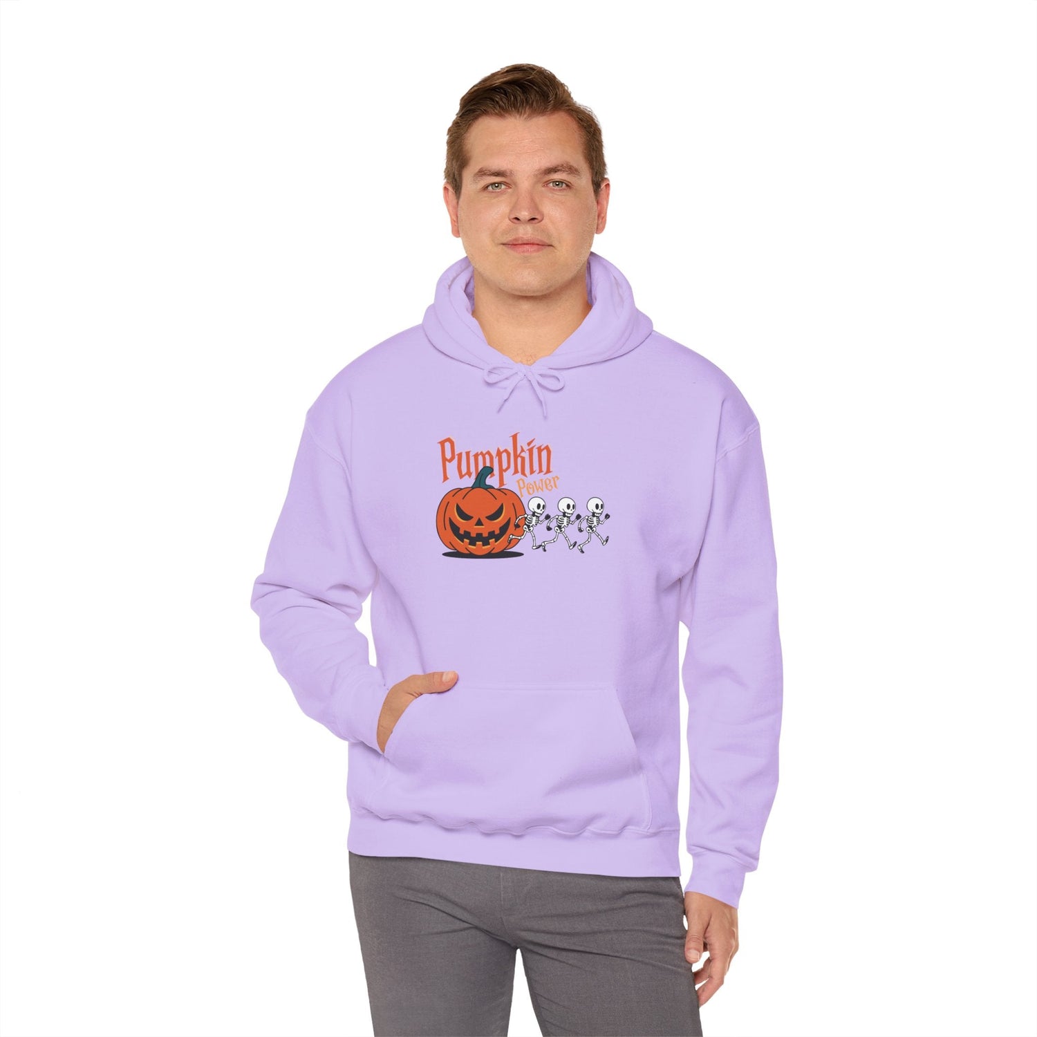 Halloween Pumpkin Sweatshirt, Spooky Fall Apparel, Cozy Hoodie, Unisex Halloween Clothing, Perfect Gift for Halloween Printify