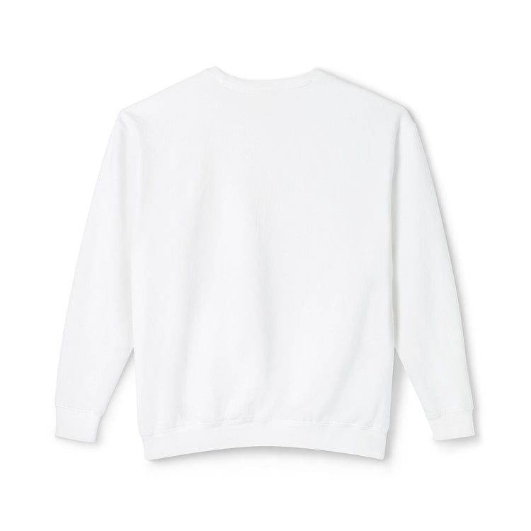 Unisex Lightweight Crewneck Sweatshirt - Nightmare Before Coffee Printify