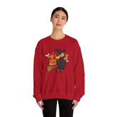 Halloween Witch Sweatshirt, Cozy Crewneck, Unisex Sweater, Spooky Season Apparel, Scary Night Gift, Fall Fashion Printify
