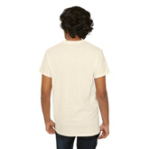 Whimsical Forest Silhouette Tee, Unisex Heavy Cotton T-Shirt, Fall Fashion, Halloween Shirt, Nature Lover Gift Printify