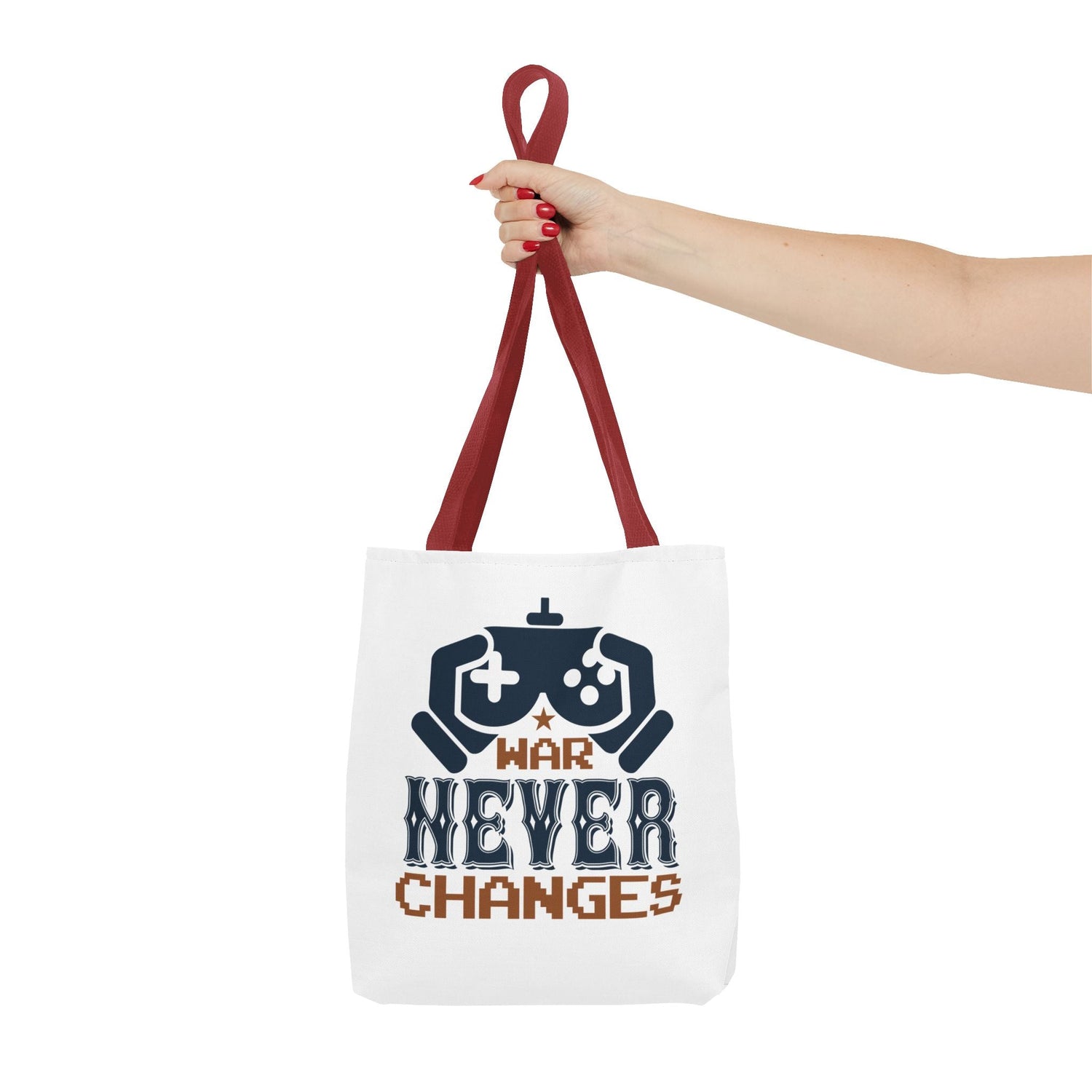 Gamer Tote Bag - War Never Changes, Video Game Bag, Gift for Gamers, Gaming Merchandise, Eco-Friendly Canvas Bag Printify