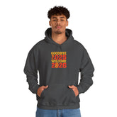 New Year Celebration Hoodie Goodbye 2025 Welcome 2026 Sweatshirt Cozy Gift Friends Unisex Pullover Trendy Winter Fashion Heavy Blend Hooded Printify