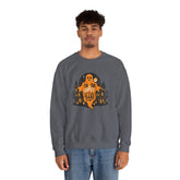 Unisex Halloween Ghost Sweatshirt - Spooky Vibes, Cozy Apparel, Perfect for Fall, Ghost Lover Gift, Halloween Celebration Printify