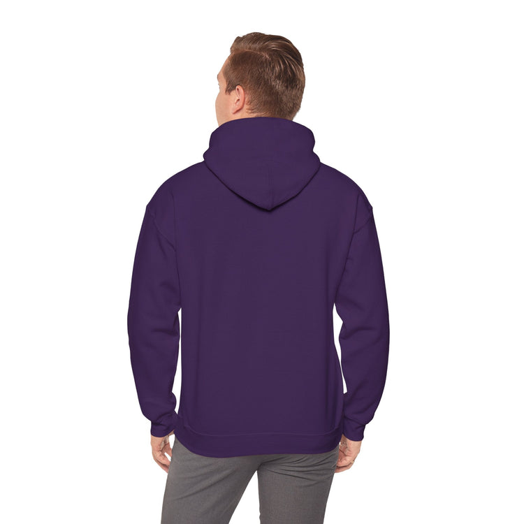 Halloween Witch and Cat Hoodie, Cozy Fall Sweatshirt, Scary Night Apparel, Unisex Ghostly Sweatshirt, Cute Halloween Gift Printify
