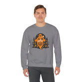 Unisex Halloween Ghost Sweatshirt - Spooky Vibes, Cozy Apparel, Perfect for Fall, Ghost Lover Gift, Halloween Celebration Printify