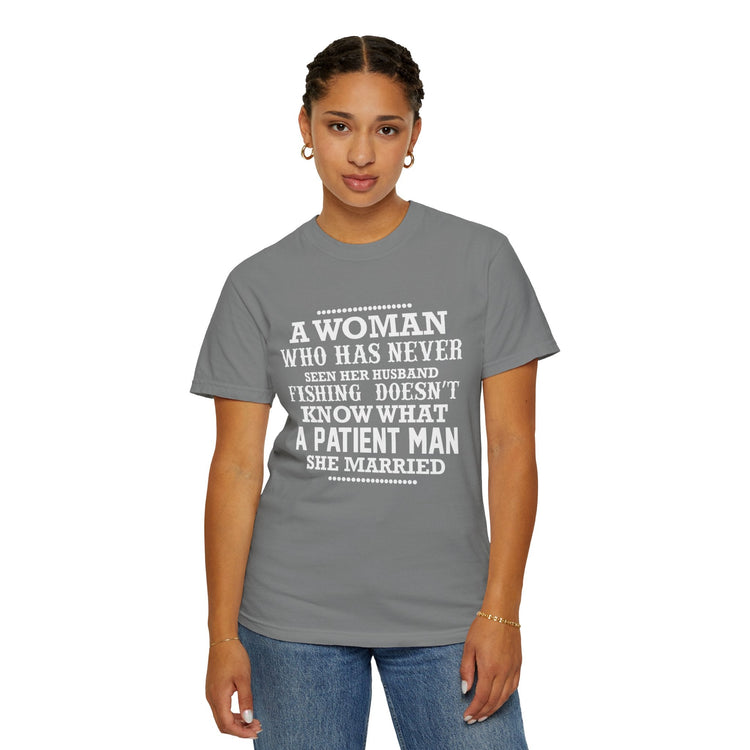 Funny Fishing T-Shirt, Humor Tee for Anglers, Unisex Gift for Him, Father&