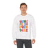 Home for the Holidays Crewneck Sweatshirt, Festive Sweater, Winter Apparel, Christmas Gift, Cozy Holiday Wear Printify