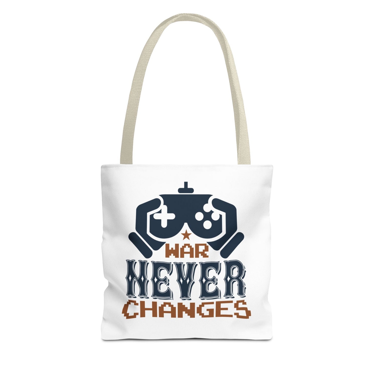 Gamer Tote Bag - War Never Changes, Video Game Bag, Gift for Gamers, Gaming Merchandise, Eco-Friendly Canvas Bag Printify