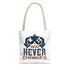 Gamer Tote Bag - War Never Changes, Video Game Bag, Gift for Gamers, Gaming Merchandise, Eco-Friendly Canvas Bag Printify
