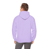 Halloween Witch and Cat Hoodie, Cozy Fall Sweatshirt, Scary Night Apparel, Unisex Ghostly Sweatshirt, Cute Halloween Gift Printify