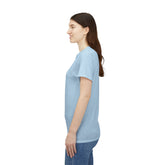 Whimsical Forest Silhouette Tee, Unisex Heavy Cotton T-Shirt, Fall Fashion, Halloween Shirt, Nature Lover Gift Printify