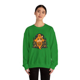 Unisex Halloween Ghost Sweatshirt - Spooky Vibes, Cozy Apparel, Perfect for Fall, Ghost Lover Gift, Halloween Celebration Printify