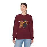 Halloween Witch Sweatshirt, Cozy Crewneck, Unisex Sweater, Spooky Season Apparel, Scary Night Gift, Fall Fashion Printify