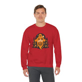 Unisex Halloween Ghost Sweatshirt - Spooky Vibes, Cozy Apparel, Perfect for Fall, Ghost Lover Gift, Halloween Celebration Printify
