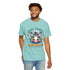 Stay Happy Penguin T-Shirt Unisex Summer Tee Vacation Shirt Beachwear Fun Gift Garment Dyed Cotton Casual Comfort Tee Birthday Gift Beach Shirt Printify