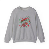 Cozy Holiday Sweatshirt Season of Giving Unisex Crewneck Perfect Gift Christmas Winter Wear Comfortable Stylish Heavy Blend Festive Sweatshirt Printify