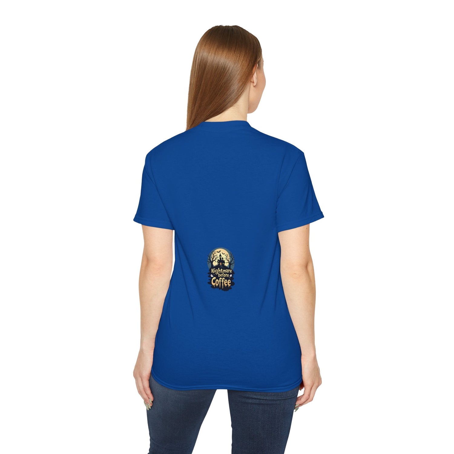 Nightmare Before Coffee Tee, Halloween T-Shirt, Coffee Lover Gift, Spooky Shirt, Unisex Graphic Tee, Autumn Apparel Printify