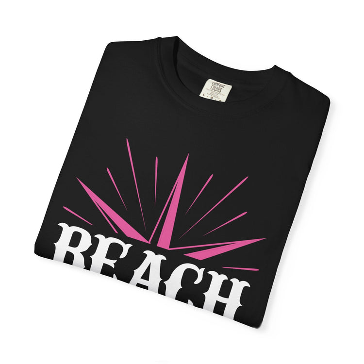 Beach Vibes Unisex Garment-Dyed T-Shirt, Summer Tee, Beachwear, Vacation Shirt, Gift for Surf Lovers, Casual Everyday Style Printify