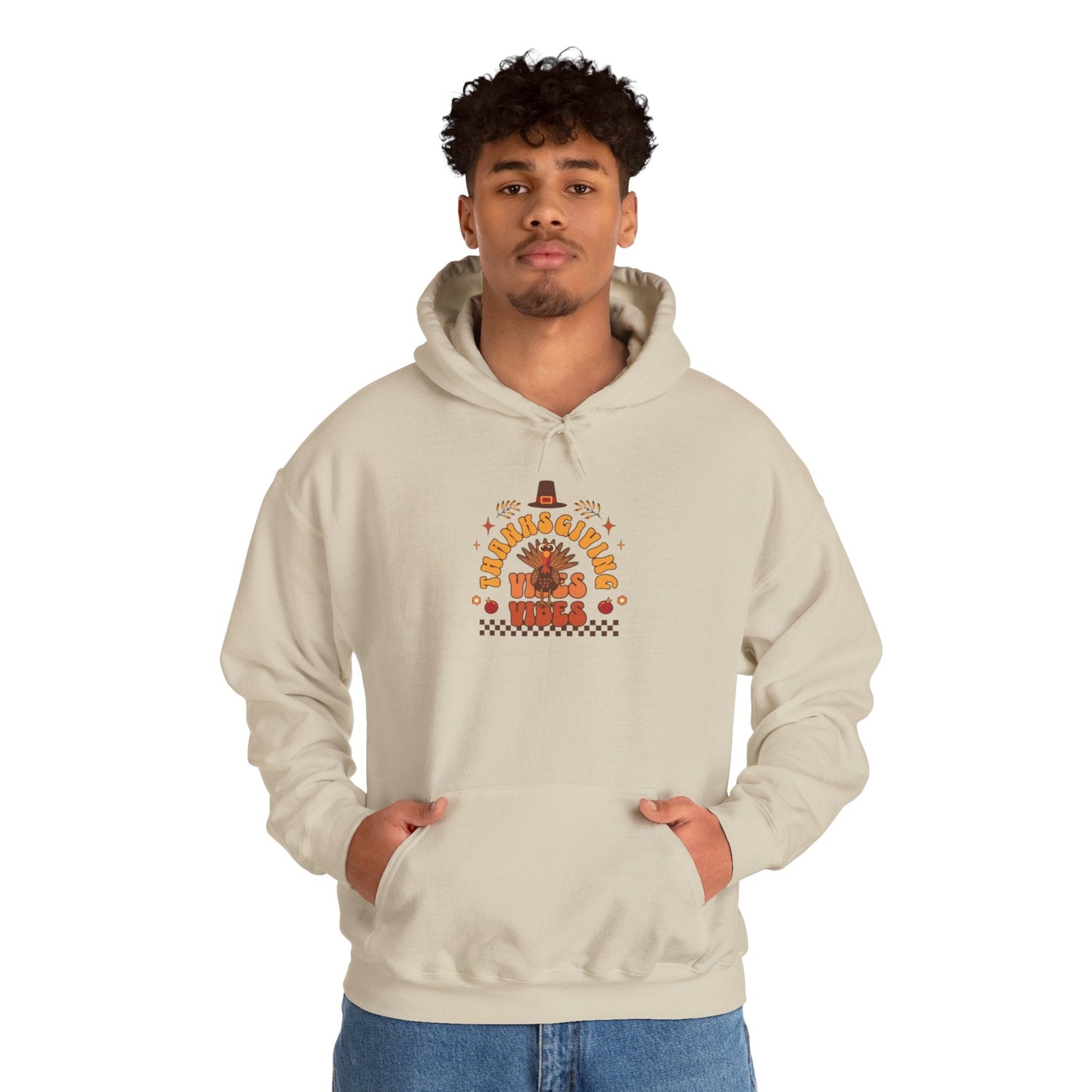 Autumn Vibes Unisex Hoodie with Cozy Design, Perfect for Fall, Sweatshirt, Ideal for Thanksgiving, Gift, Casual Wear Printify