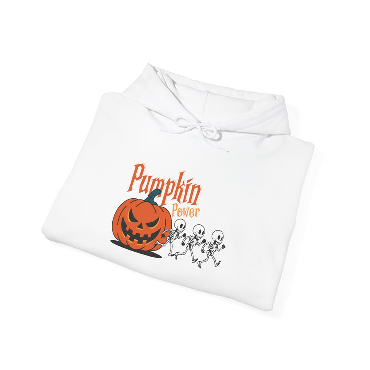 Halloween Pumpkin Sweatshirt, Spooky Fall Apparel, Cozy Hoodie, Unisex Halloween Clothing, Perfect Gift for Halloween Printify