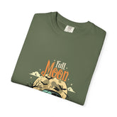 Moon Magic Unisex Garment-Dyed T-shirt, Vintage Car Tee, Astrology Gift, Casual Wear, Moon Lover Apparel, Unisex Soft T-shirt Printify