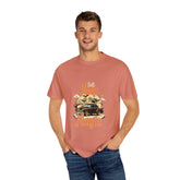 Moon Magic Unisex Garment-Dyed T-shirt, Vintage Car Tee, Astrology Gift, Casual Wear, Moon Lover Apparel, Unisex Soft T-shirt Printify