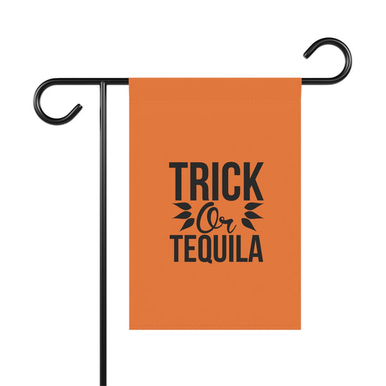 Halloween Garden Banner, Trick or Tequila Sign for Outdoor Decor, Fall Home Decoration, Seasonal Yard Flag, Halloween Party Decor Printify