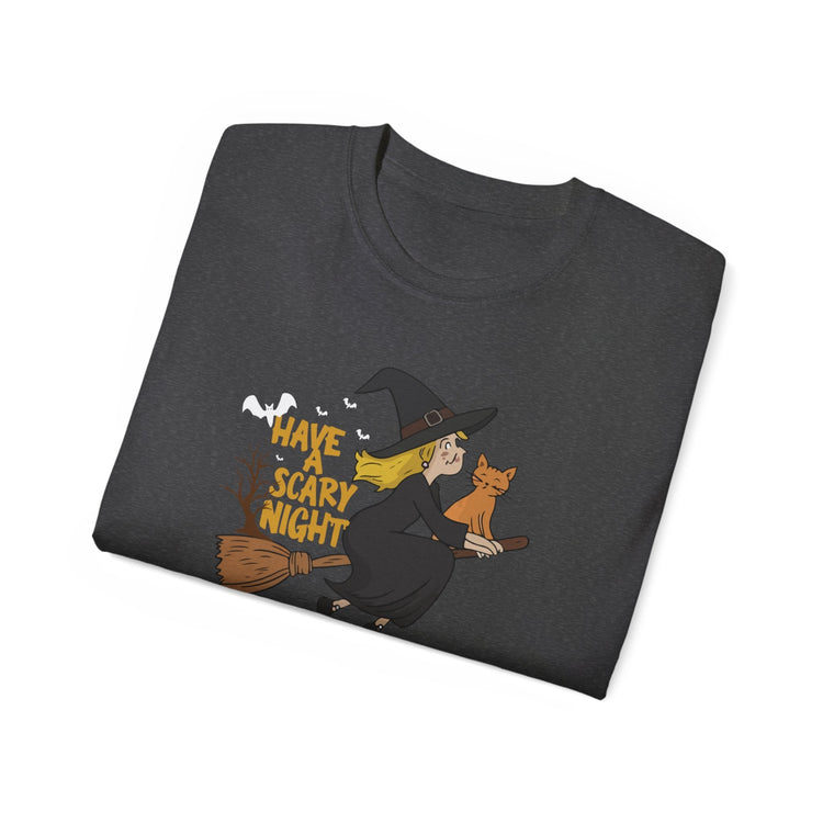 Halloween Witch T-Shirt, Funny Tee, Spooky Apparel, Costume Party Shirt, Fall Fashion, Trick or Treat Printify