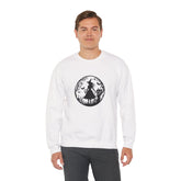 Mystical Forest Crewneck Sweatshirt, Cozy Fall Layering, Gift for Nature Lovers, Halloween Apparel, Unisex Sweatshirt Printify