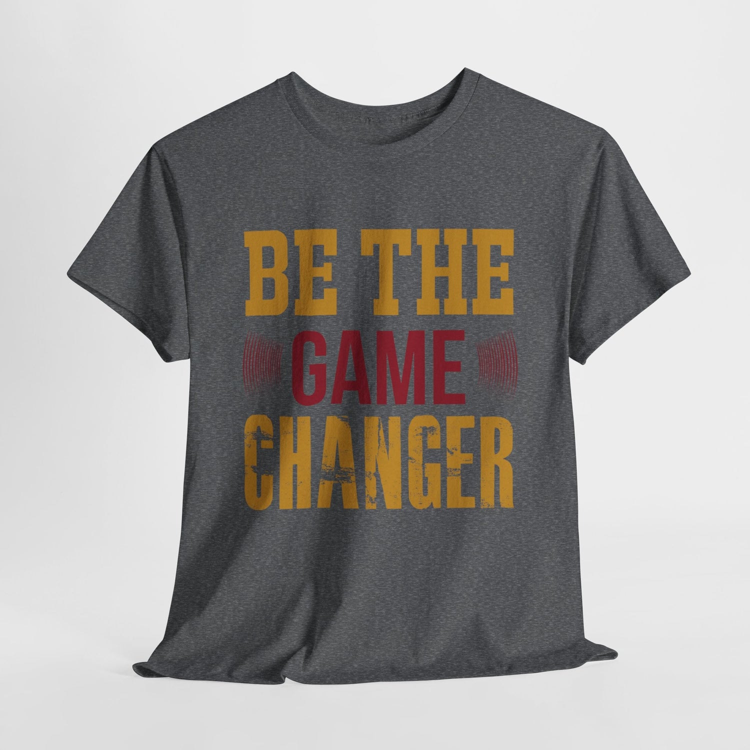 Unisex Oversized Tee: Be the Game Changer Shirt, Motivational Gift, Casual Wear, Workout Attire, Unisex Cotton Top Printify
